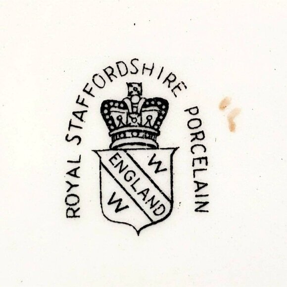 Royal Staffordshire Vintage Portrait Plate Gainsborough Porcelain 8 Inch - Picture 5 of 7